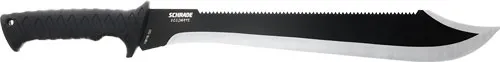 Schrade SCHRADE KNIFE DECIMATE SAWBACK MACHETE 14.5" SS/BLACK
