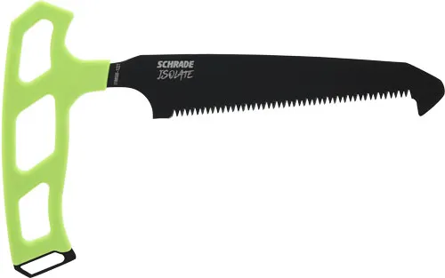 Schrade SCHRADE KNIFE ISOLATE LARGE BONE SAW 5" SK5 BLACK/GREEN