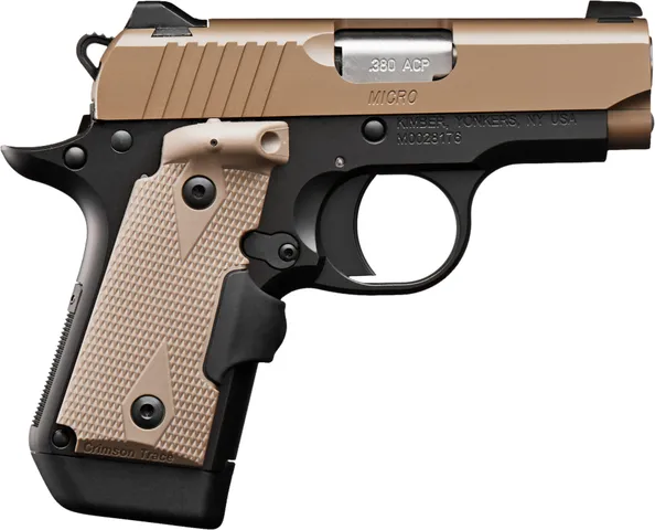 Kimber Micro Desert Tan (LG) 380