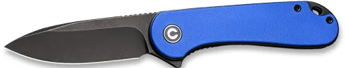 Civivi CIVIVI KNIFE ELEMENTUM 3.47" BLUE G-10/BLACK STONEWASH D2