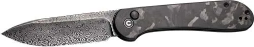 Civivi CIVIVI KNIFE ELEMENTUM 3.47" MARBLE CARBON FIBER/BLK STNWSH