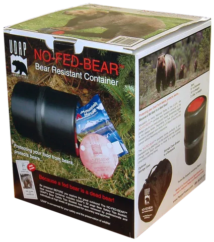 UDAP No-Fed-Bear Food Container BRC