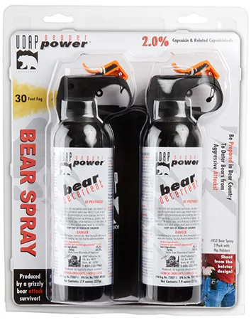 UDAP Bear Spray 225g 2 Pack BS2