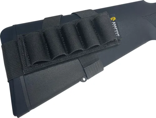 Adaptive Tactical ADAPTIVE TACTICAL STOCK MOUNTED SHOTSHELL CARRIER BLK