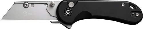 Civivi CIVIVI UTILITY KNIFE ELEMENTUM 2.26" BLACK W/3 EXTRA BLADES