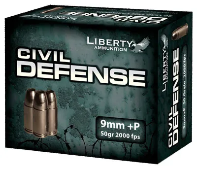 Liberty Ammunition Civil Defense 9mm LA-CD-09-014