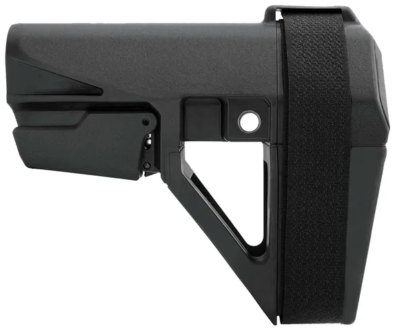 SB TACTICAL SB Tactical SBA5 Pistol Stabilizing Brace - Black | Mil-Spec Carbine Buffer Compatible
