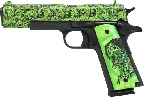 Iver Johnson Firearms IVER JOHNSON 1911A1 .45ACP 5" FS 8RD ZOMBIE EDITION
