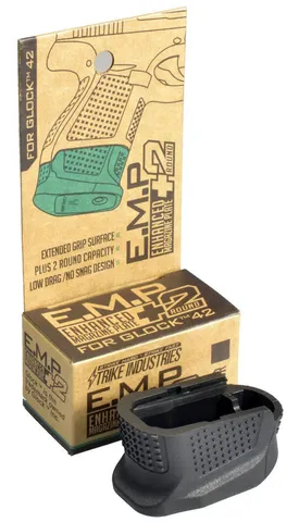 Strike For Glock 42 Enhanced Mag Plate EMP-G42-BK