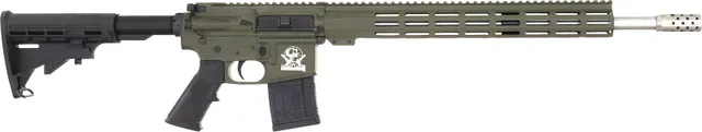 Great Lakes Firearms GLFA AR15 .450 BUSHMASTER 18" S/S BBL OD GREEN
