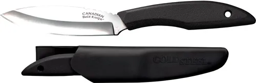 Cold Steel COLD STEEL CANADIAN BELT KNIFE 4" PLAIN EDGE BLADE W/SHEATH