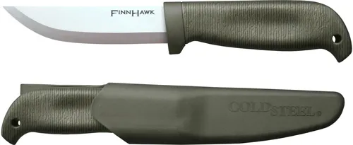 Cold Steel COLD STEEL FINN HAWK 4" CURVED BELLY BLADE W/ SECURE-EX SHTH