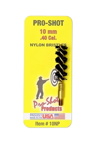 Pro-Shot Nylon Pistol Brush 10mm/.40 Cal 10NP