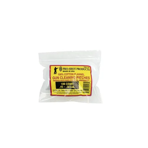 Pro-Shot CLEANING PATCHES .45-48 CAL BP 100CT