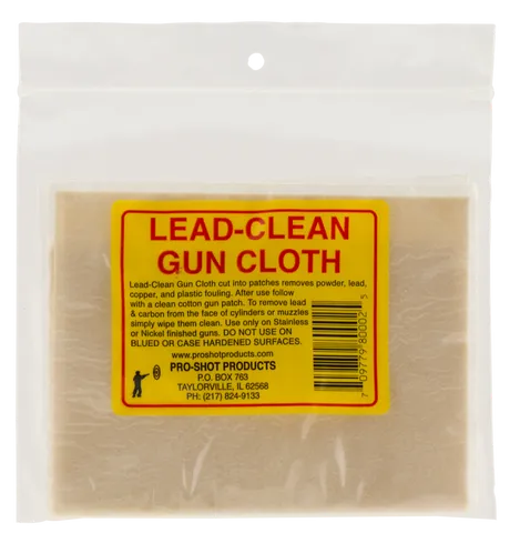 Pro-Shot Lead Clean Gun Cloth LCC