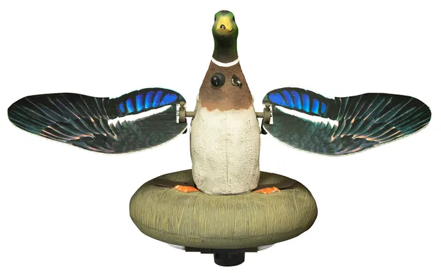 Iota Outdoors Higdon Outdoors 53077 XS Splashing Flasher Mallard Drake Species Multi Color Features Built-In Timer