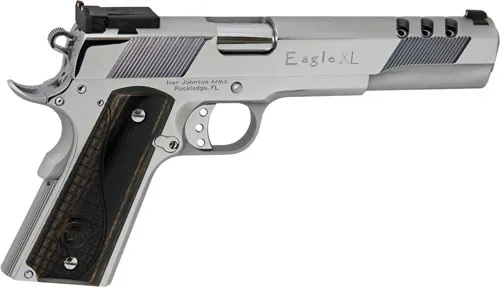 Iver Johnson Firearms IVER JOHNSON EAGLE XL PORTED .45ACP 6" ADJ POLISHED CHROME