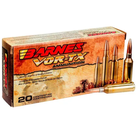 Barnes Bullets AMMO 6.5 PRC TSX BT 130GR 20/BX