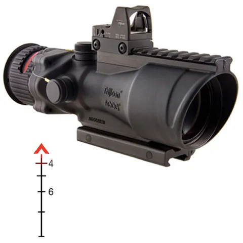 Trijicon ACOG 6X48 DUAL ILL RED CHEV 50BMG TYPE 2