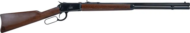 Heritage Mfg Heritage 92 Lever Action Rifle - .44 Magnum | Black | 24" Barrel | Wood Stock