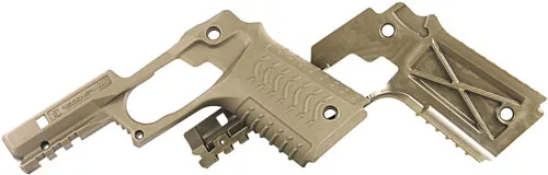 RECOVER TACTICAL RECOVER TACT. CC3H 1911 GRIP AND RAIL SYSTEM TAN