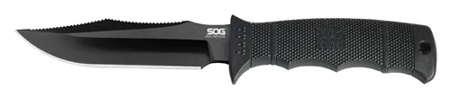 S.O.G SOG KNIFE SEAL PUP ELITE BLACK W/SHEATH