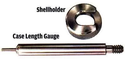 Lee Case Length Gauge with Shell Holder 90111