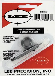 Lee Case Length Gauge with Shell Holder 90993
