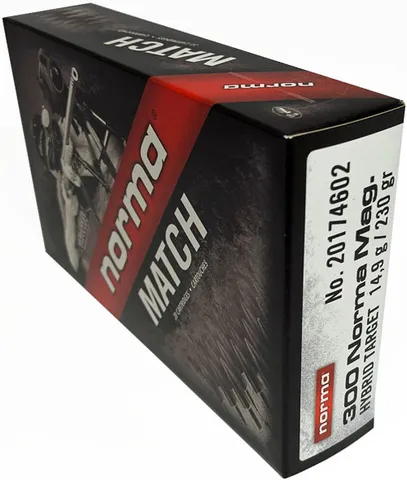 Norma NORMA AMMO .300 NORMA MAG 230GR. BERGER 20-PACK
