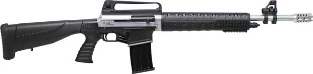 Iver Johnson Firearms IVER JOHNSON STRYKER 12GA. 3" 20" AR-STYLE 5-SH S.NICKEL/BLK