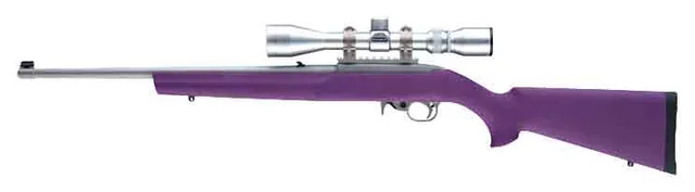 Hogue 10-22 Stock with .920 Barrel Groove Purple 22016