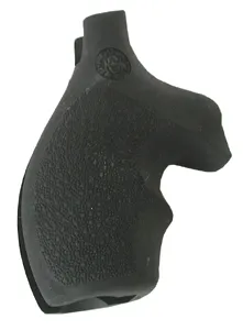 Hogue S&W J Frame Round Butt Rubber Bantam Grip 61000