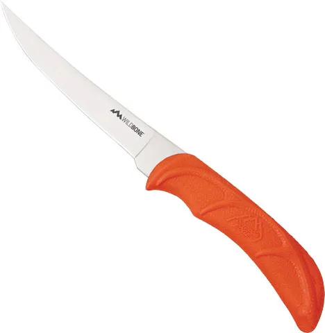 Outdoor Edge OUTDOOR EDGE 5" BONING/FILLET KNIFE ORANGE HANDLE BLISTER PK