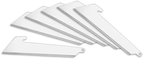 Outdoor Edge OUTDOOR EDGE 3" UTILITY BLADE REPLACEMENT BLADES 6-PACK