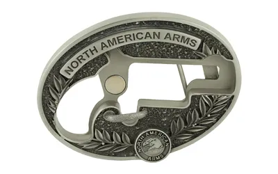 North American Arms NAA LNG RFL CUST OVAL BELT BUCKLE