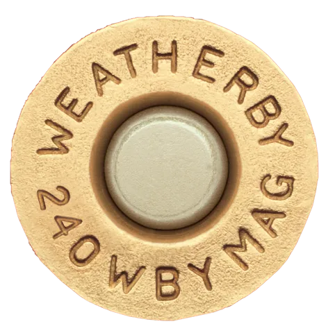 Weatherby Unprimed Brass CNC Primers/Norma Cases BRASS240
