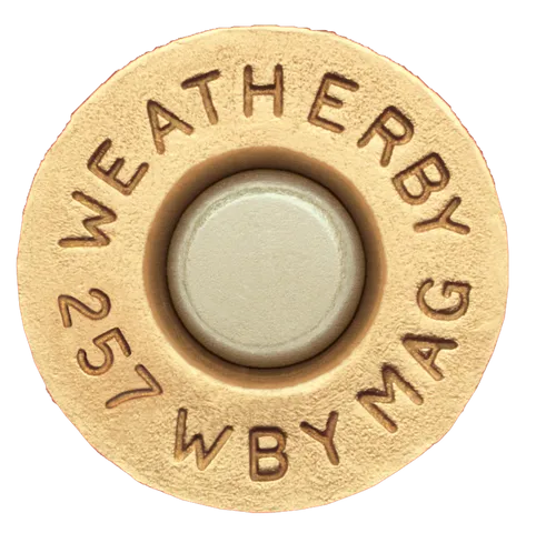 Weatherby Unprimed Brass CNC Primers/Norma Cases BRASS257