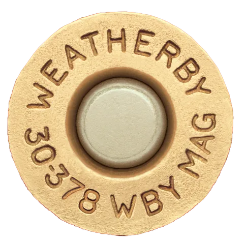 Weatherby Unprimed Brass CNC Primers/Norma Cases BRASS303