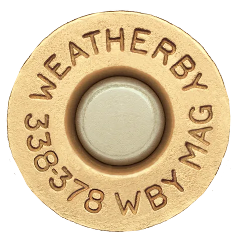 Weatherby Unprimed Brass CNC Primers/Norma Cases BRASS333