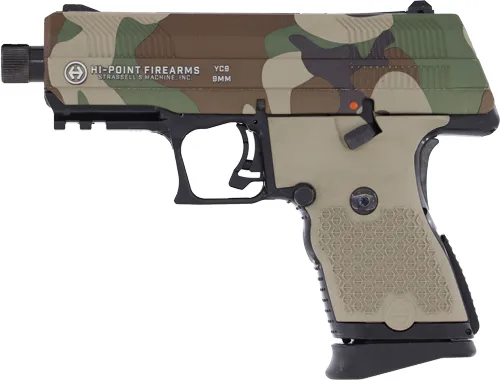 Hi-Point HI-POINT PISTOL YC9 9MM 10RD 3.93" M81 US WOODLAND CAMO