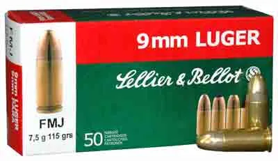 Sellier & Bellot Handgun Full Metal Jacket SB9A