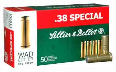 Sellier & Bellot Handgun Wad Cutter SB38B