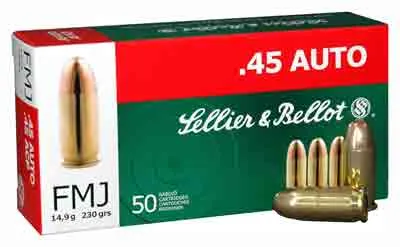 Sellier & Bellot Handgun Full Metal Jacket SB45A