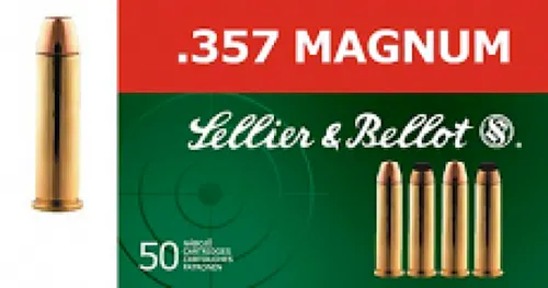 Sellier & Bellot Handgun Lead Flat Nose SB357L