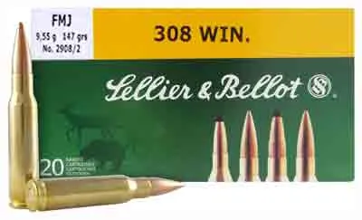 Sellier & Bellot Rifle Training Full Metal Jacket SB308A
