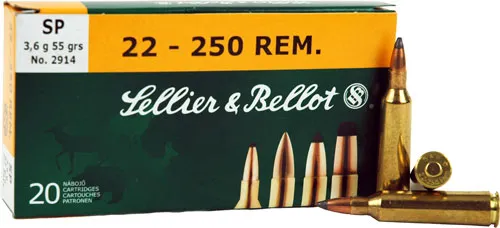 Sellier & Bellot Rifle Soft Point SB22250B
