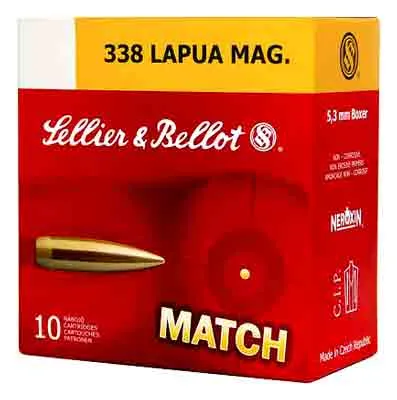 Sellier & Bellot Rifle Match HPBT SB338LMA
