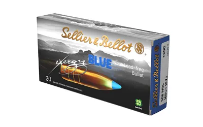 Sellier & Bellot AMMO 308 WIN 165 EXERGY BLUE 20/BX