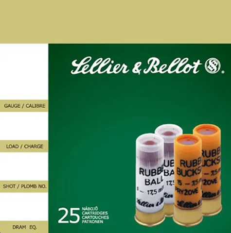 Sellier & Bellot Special Rubber Ball SB12RSA