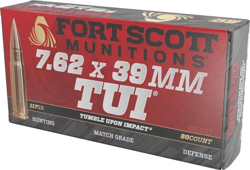 Fort Scott Munitions 762X39-117-SCV
